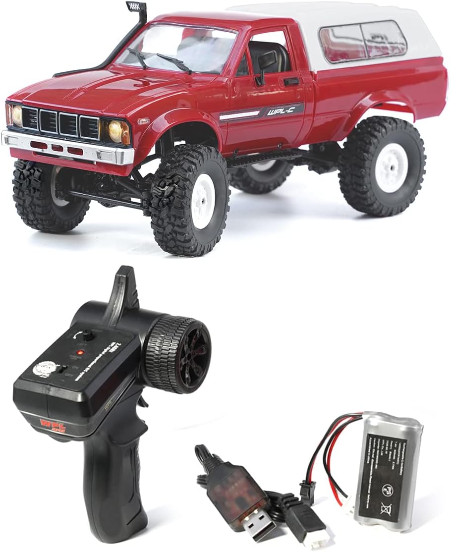 WPL C24／トヨタハイラックス 入門用クローラーラジコンカーで失敗