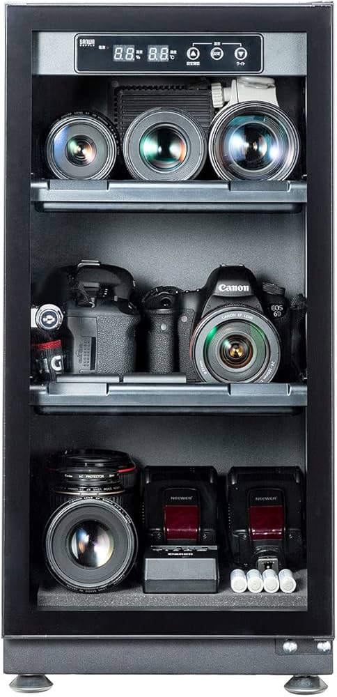 Amazon.co.jp: サンワダイレクト 防湿庫 カメラ 50L 静音 カビ対策