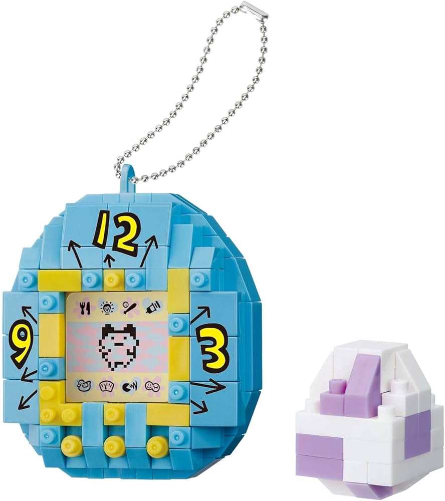 Amazon.co.jp: カワダ(Kawada)ナノブロック 初代たまごっち （ブルー