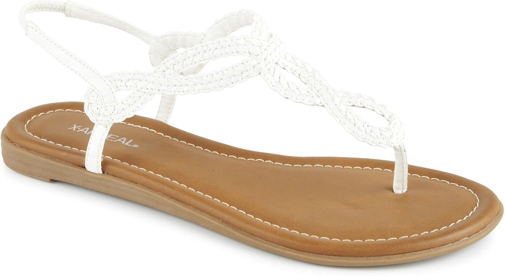 Amazon.com | XAPPEAL Akia - Women's Braided Ankle Strap Gladiator