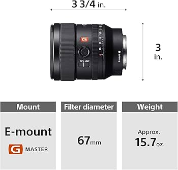 Amazon.com : Sony E-mount FE 24mm F1.4 GM Full Frame Wide-angle