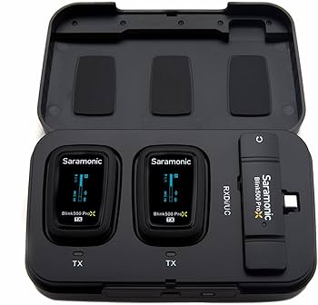 Amazon.com: Saramonic Blink 500 Pro X B6 2-Person Wireless Mic
