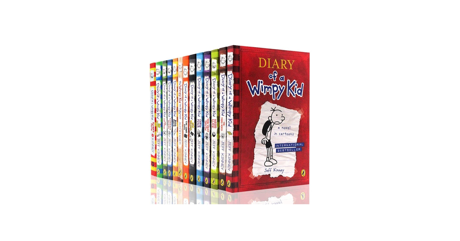 Diary of a Wimpy Kid Box of Books (1–16), paperback: Jeff Kinney