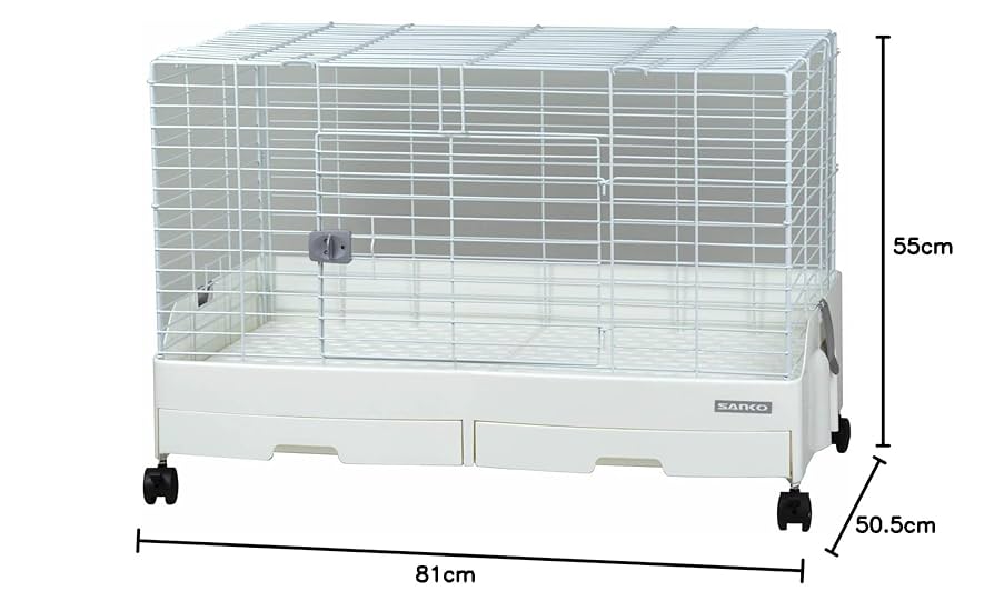 中古 サンコー イージーホーム エボ 80 うさぎ ケージ ゲージ チンチラ
