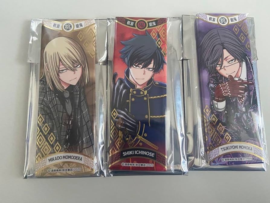 Amazon.co.jp: 桃源暗鬼 ロング缶バッジ 桃寺神門 一ノ瀬四季 桃華月詠