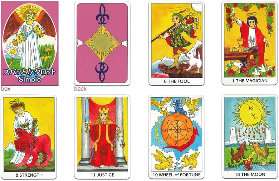 Amazon.co.jp: ニチユー(Nichiyu) タロットカード 79枚 ウェイト