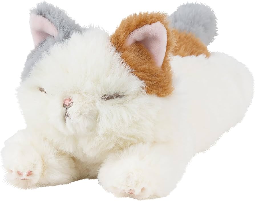 Amazon.co.jp: りぶはあと マスコット くたっとびより ミケネコ (全長