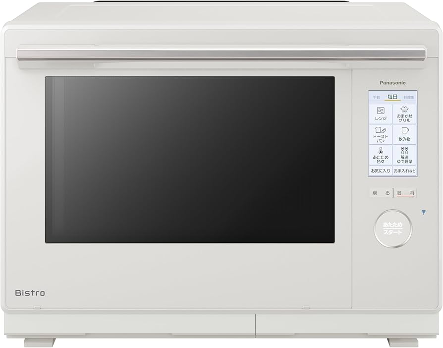 Amazon.co.jp: Panasonic NE-UBS10C-W Steam Bistro Microwave Oven
