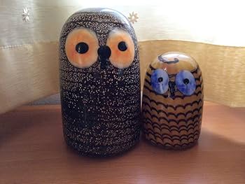 iitala社製 バードインテリア フクロウ（美品、お値打ち品） iitala社