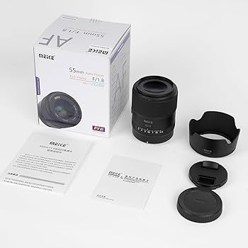 Amazon.co.jp: Meike 55mm F1.8 Proシリーズ オートフォーカス 大口径