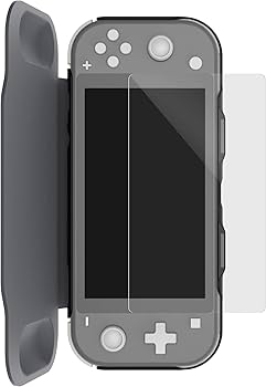 Amazon.com: Surge Nintendo Switch Lite Flip Cover Case - Grey