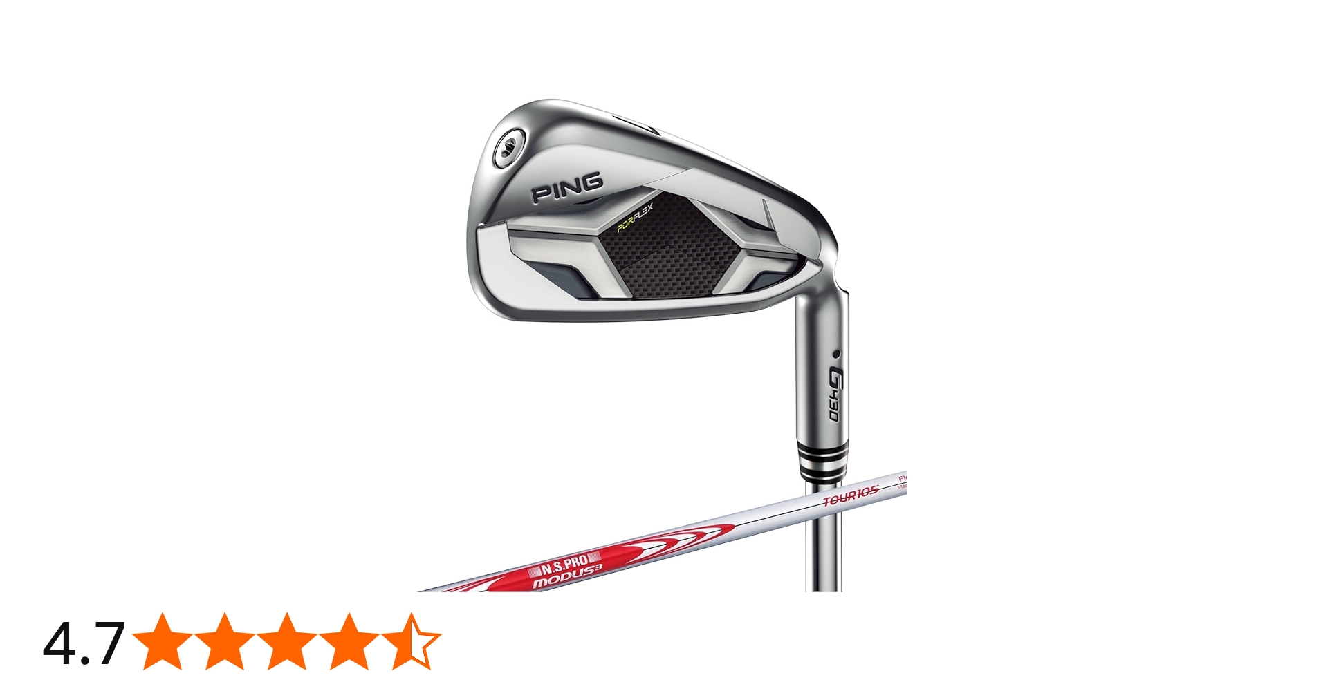 Amazon.co.jp: PING(ピン) G430 アイアン (6-9P 45° 6本セット) N.S.