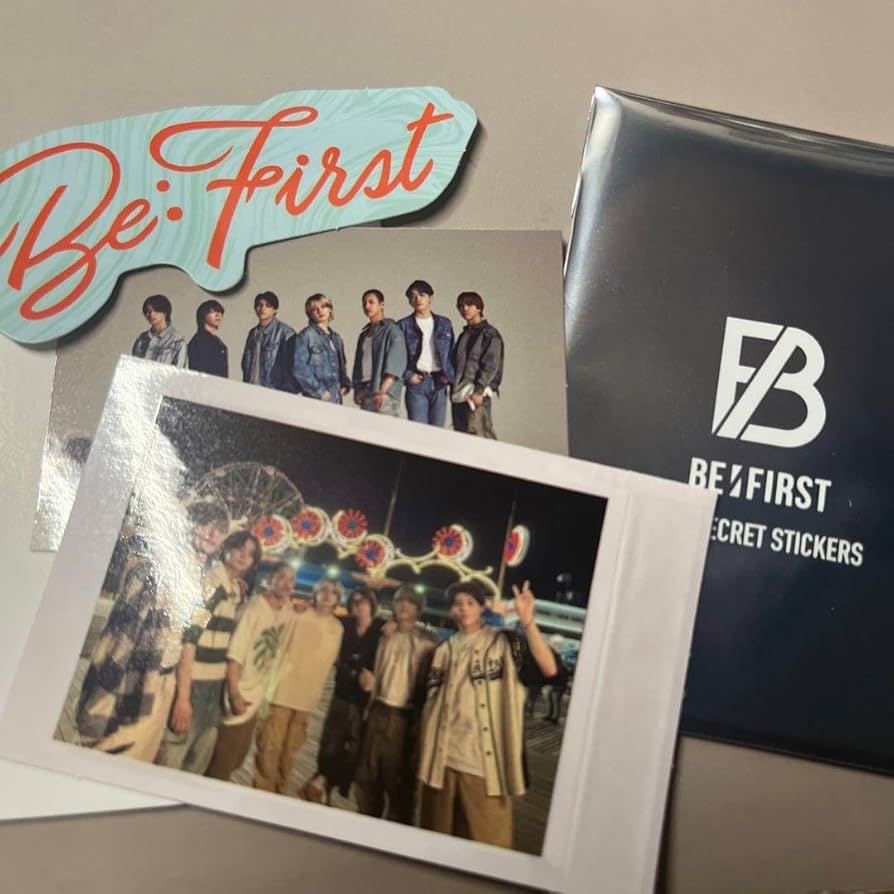 Amazon.co.jp: BE:FIRST 2:BE ステッカー シークレット 全員 集合