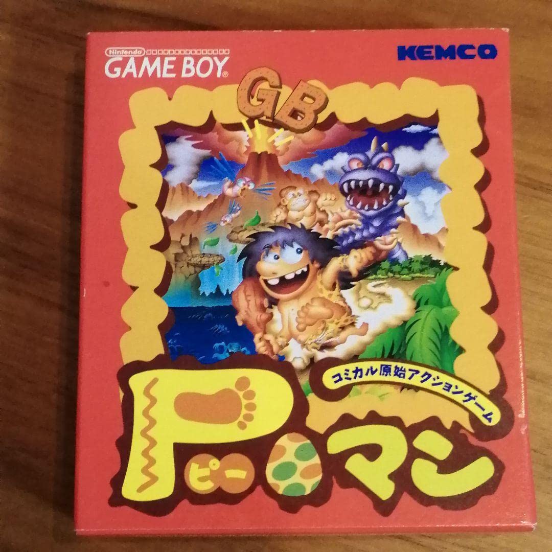 Amazon.co.jp: Pマン GB ゲームボーイ 箱、説明書付き 【激レア・美品