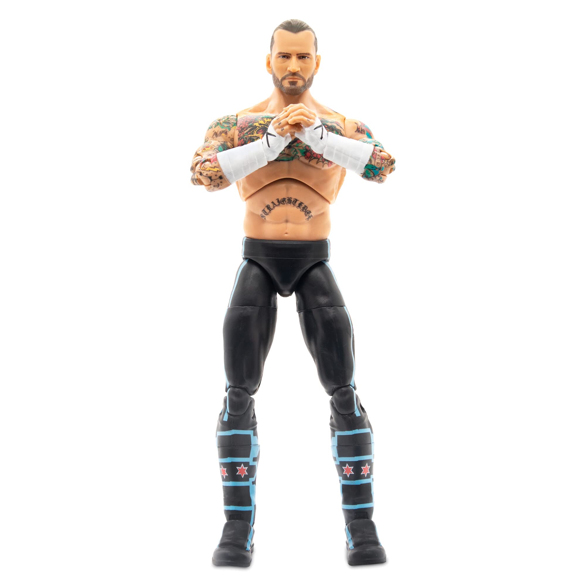 Amazon.com: All Elite Wrestling AEW Unmatched Series 4 cm Punk - 6