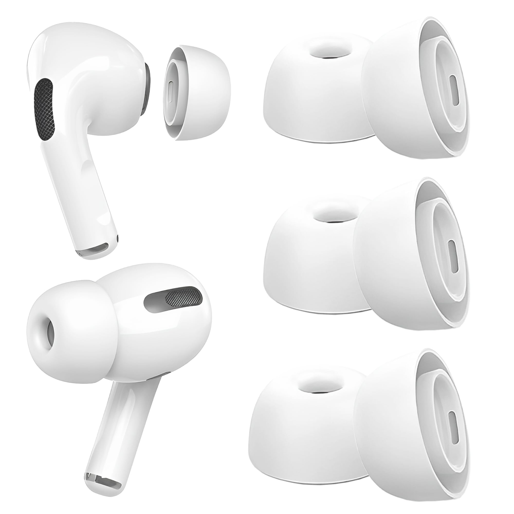 Amazon | AirPods Pro イヤーピース 交換用 [ Mサイズ3ペア] シリコン