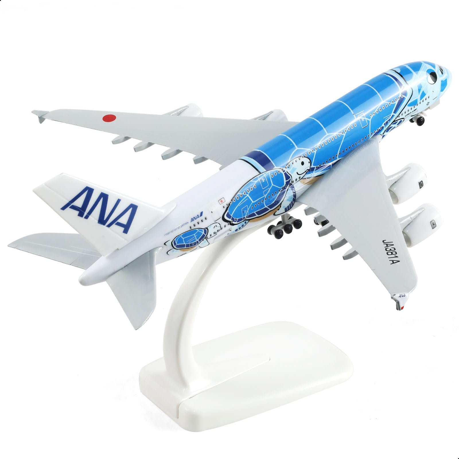 Amazon.co.jp: QIYUMOKE A380 1/300 ANAカラー ブルータートルスタイル