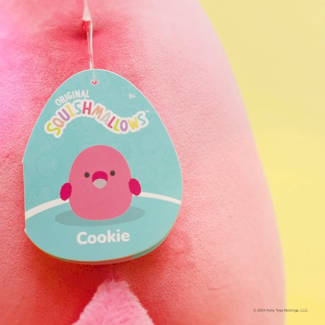 Amazon.com: Squishmallows Original 12-Inch Cookie Pink Flamingo