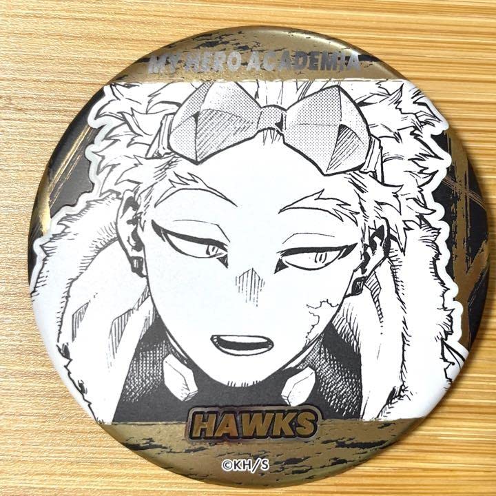 Amazon.co.jp: ホークス 鷹見啓悟 ヒロアカ デコレクション缶バッジ