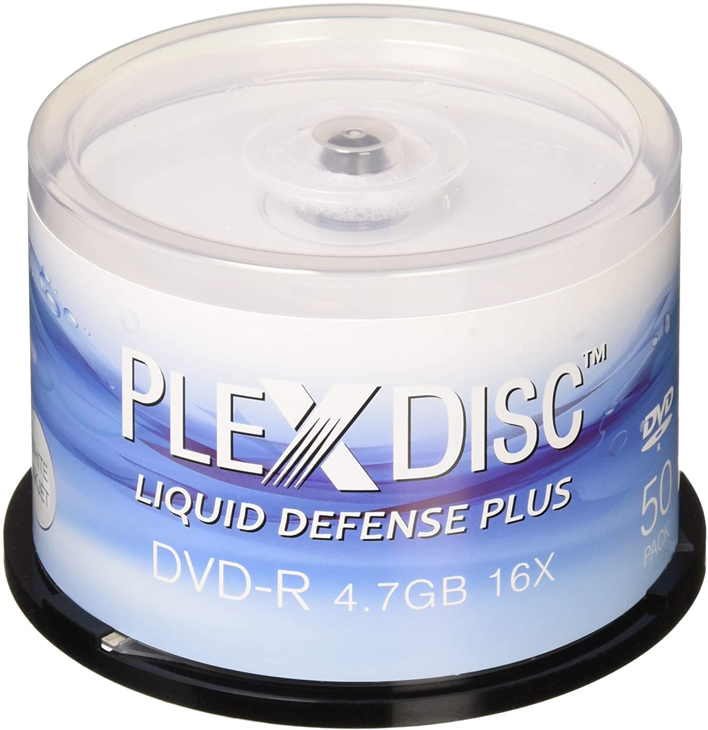 Amazon.com: PlexDisc Water Resistant Glossy White Inkjet Printable