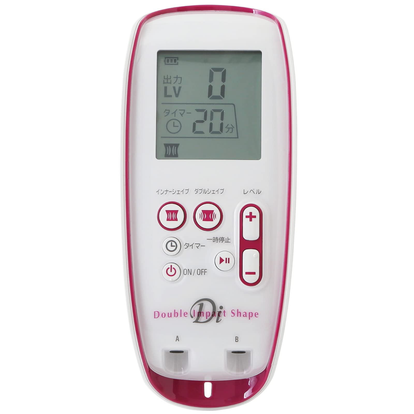 Amazon.co.jp: ダブルインパクトシェイプ EMS 複合高周波 ダイエット