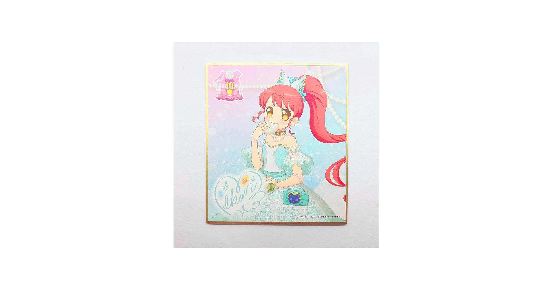 非売品 『つららちゃんは雪ギャル』 三可九丸氏 複製サイン色紙 抽選プレ