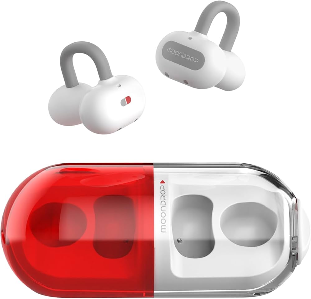 Amazon.co.jp: 水月雨 Moondrop Pill オープンイヤー型ワイヤレス