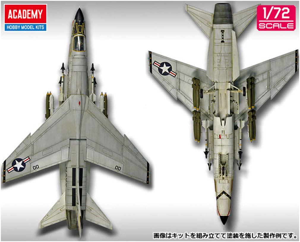 Amazon | アカデミー 1/72 F-8E クルセイダー VF-162 ザ・ハンターズ