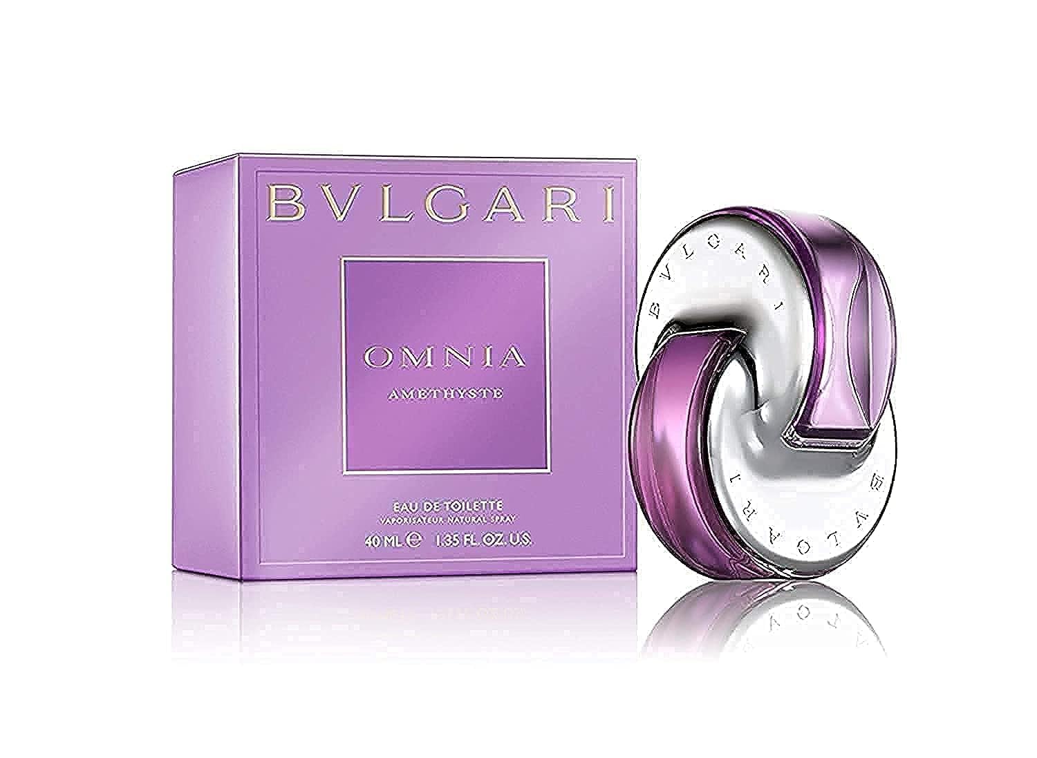 Amazon.com : BVLGARI Omnia Amethyste Eau de Toilette Splash, 1.40