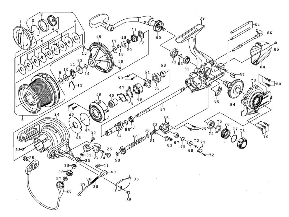 Amazon | ダイワ(DAIWA) 純正パーツ 17 トーナメントISO 6000遠投