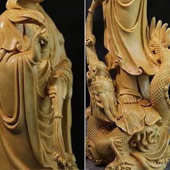 Amazon｜artlies 観音様 17cm 30cm 観音菩薩 龍頭観音 観世音菩薩 観