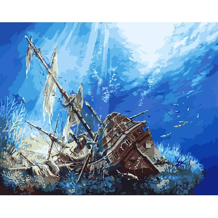 自作絵画 黎明 船出 油彩画 F20 自作絵画 黎明 船出 油彩画 F20 自作絵画