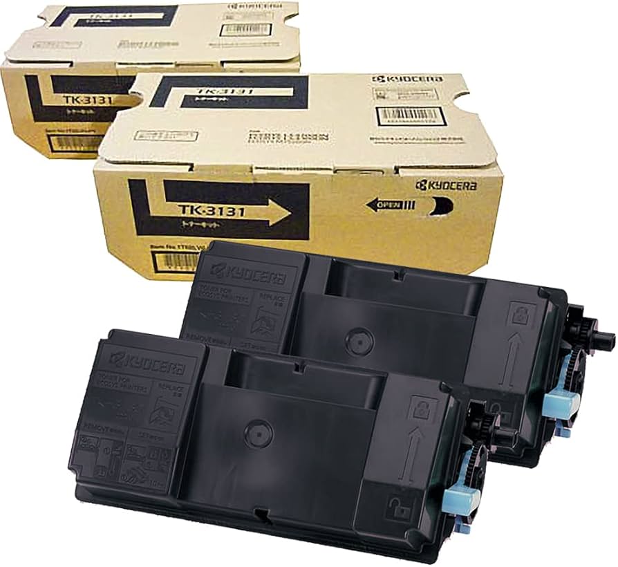 Amazon.co.jp: 京セラ トナーカートリッジTK-3131 2本セット 純正品