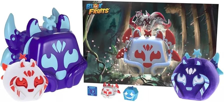 Amazon.com: Blox Fruits Series 3 Kitsune Collector Bundle : Toys