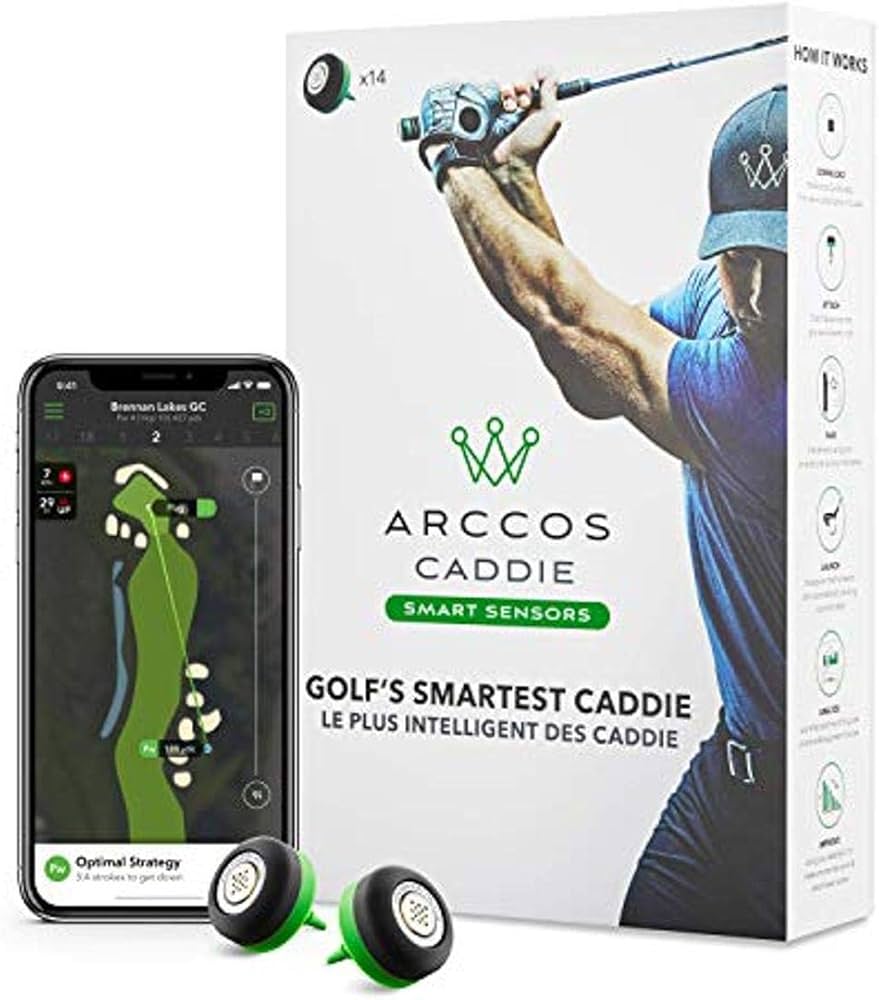Amazon | Arccos Golf Caddie スマートセンサー(正規品) | Arccos Golf