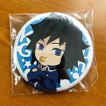 Amazon.co.jp: 鬼 滅 ufotable キメツ学園 冨岡義勇 冨岡先生 缶バッジ