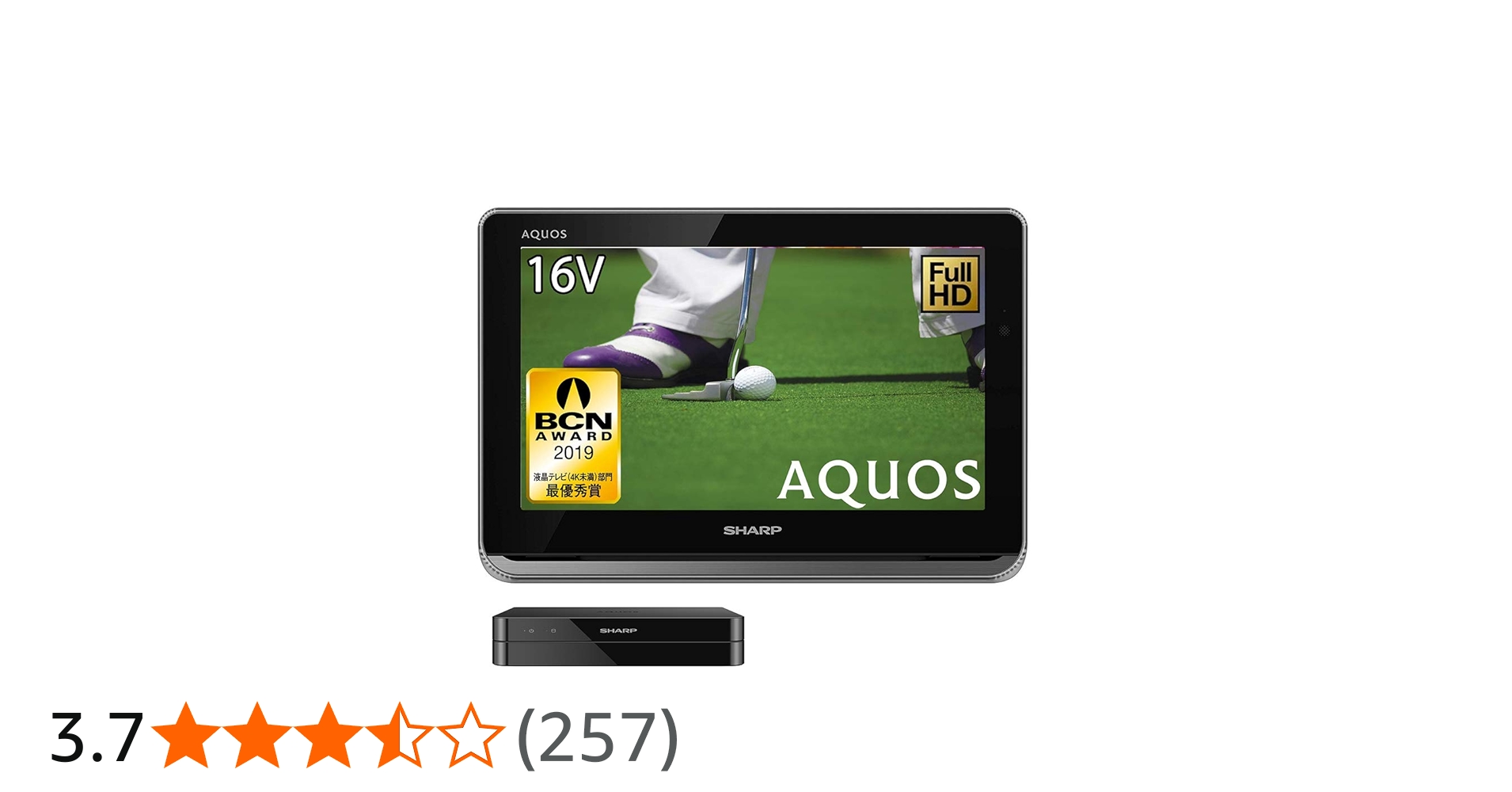Amazon | シャープ 16V型 液晶 テレビ AQUOS 2T-C16AP-B フル