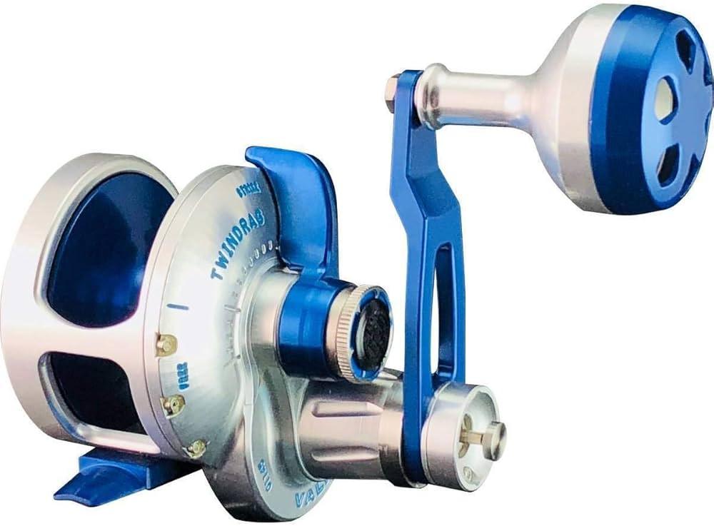 Amazon | バリアント2-500N-シルバー×ブルー | Accurate | ベイトリール