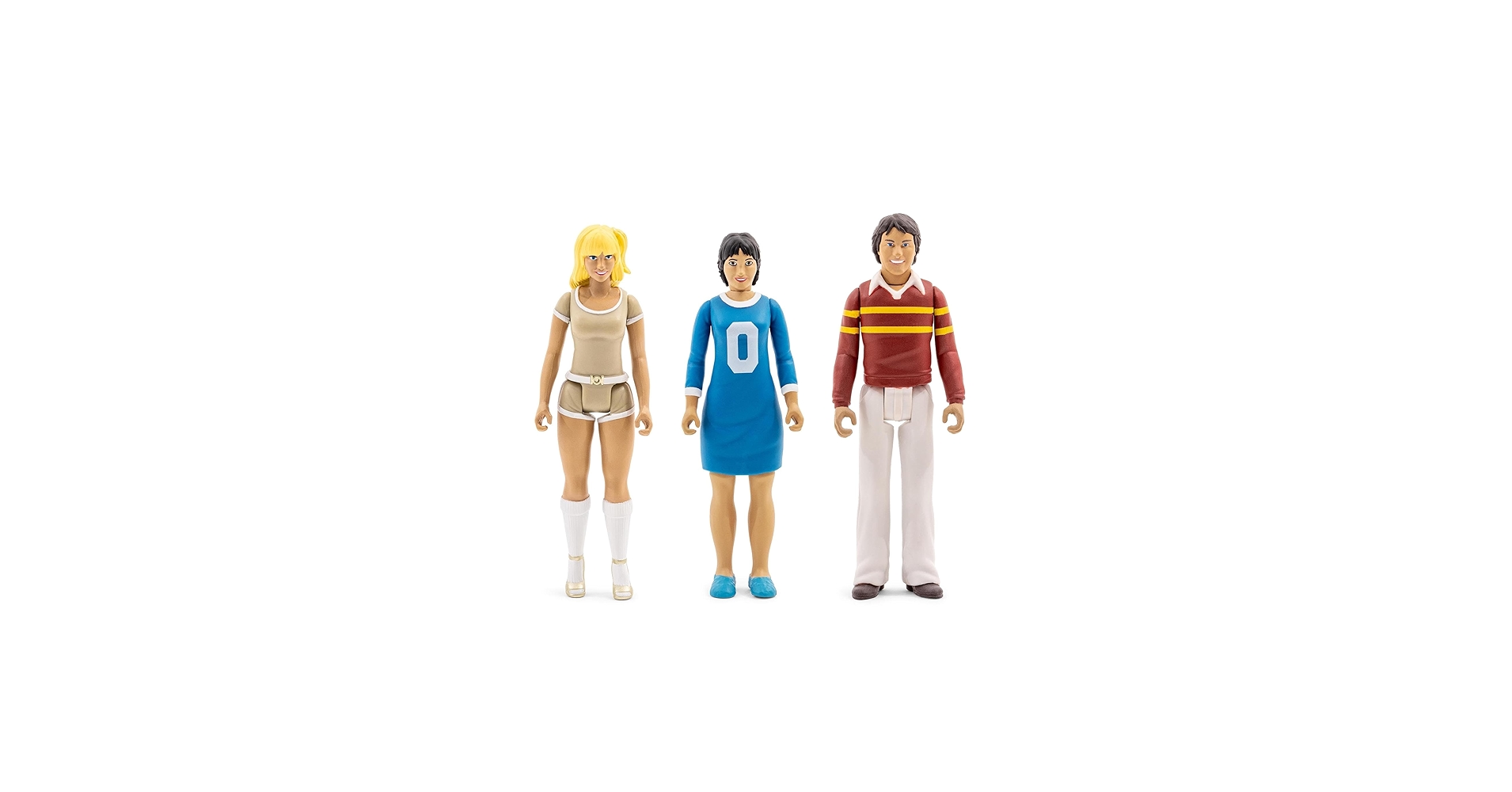 Amazon.com: Three's Company 3.75-Inch Retro Action Figures | Set