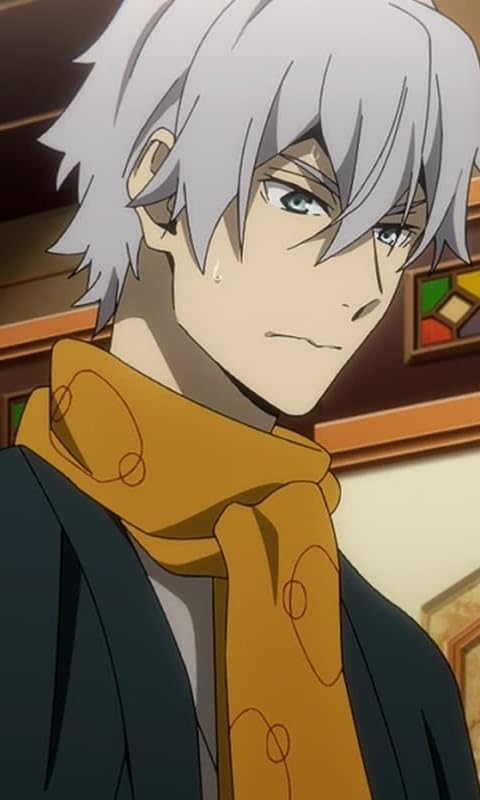 文豪ストレイドッグス FVGA(480×800)壁紙 福沢諭吉（ふくざわ ゆきち