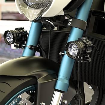 Amazon | X-STYLE バイク フォグランプ ステー 作業灯 ブラケット