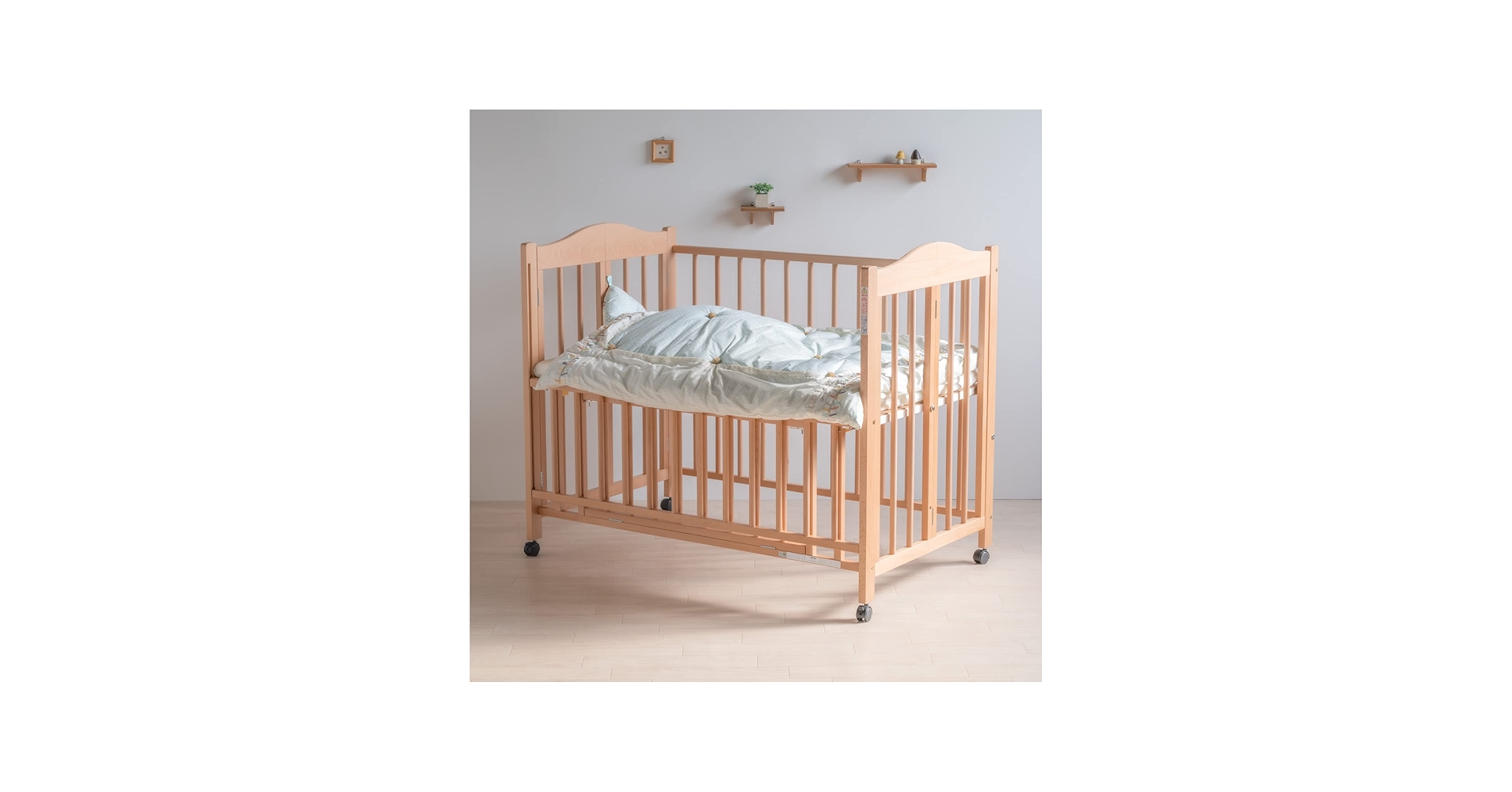 Amazon.co.jp: 日本製 ワンタッチ ベビーベッド 「チェリッシュ【B品