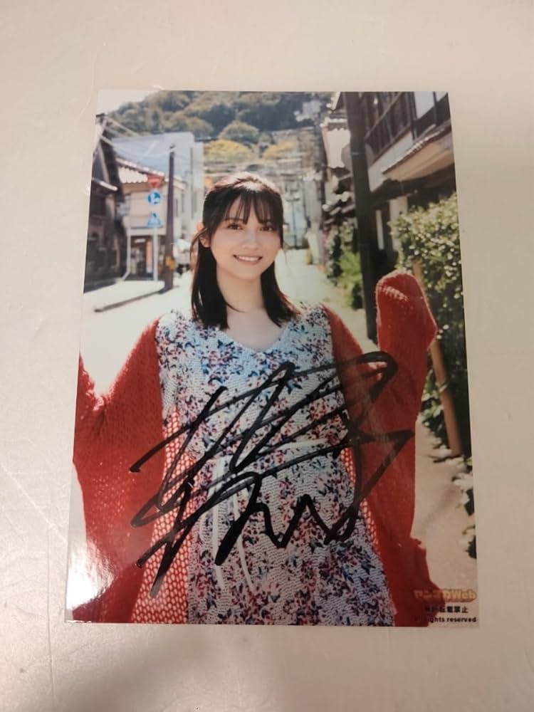 Amazon.co.jp: 直筆サイン入りイベント限定ブロマイド(生写真)付き桃月