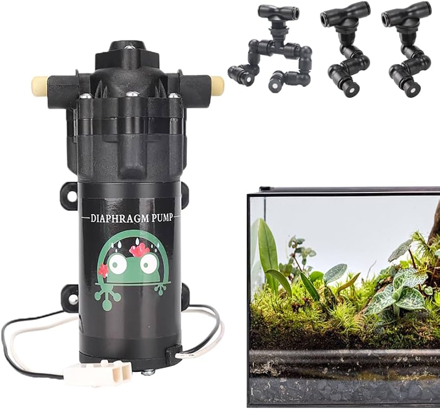 Amazon | Moongiantgo 爬虫類加湿器 ミスティングシステム 噴霧器