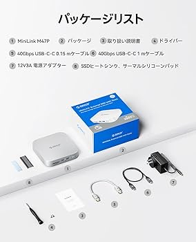 Amazon | ORICO MiniLink Mac mini M4対応ドッキングステーション USB4