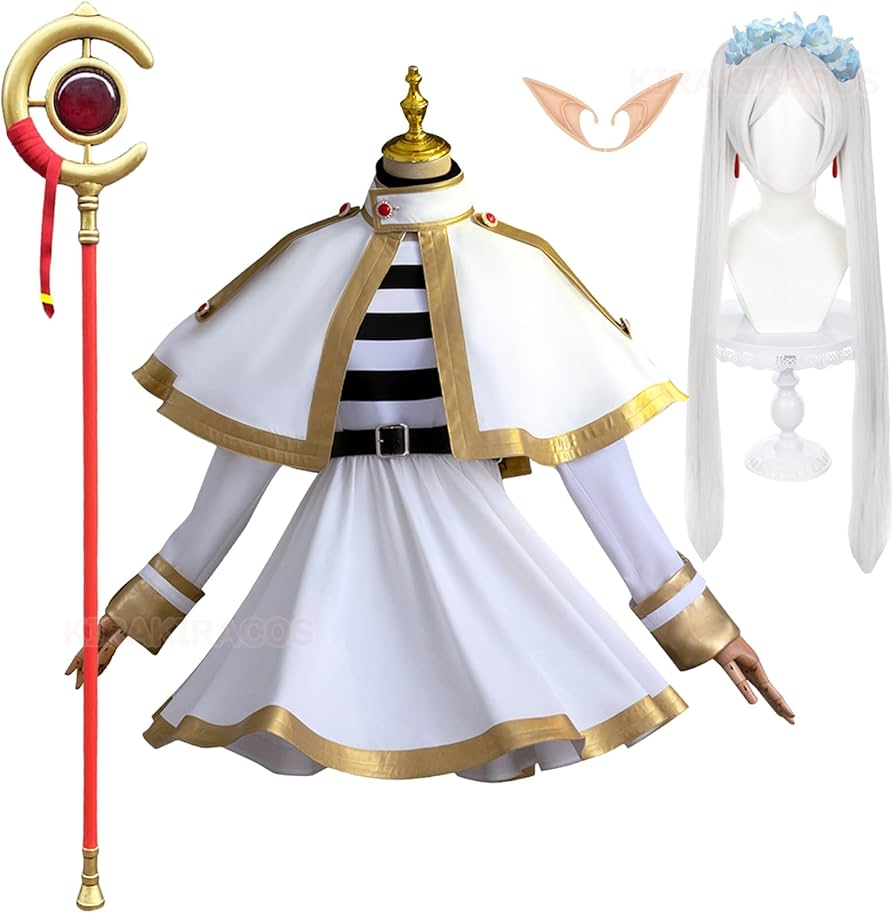 Amazon.co.jp: 葬送のフリーレン フリーレン コスプレ衣装 フルセット