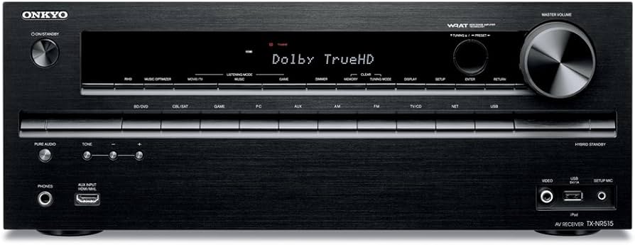 Amazon.co.jp: ONKYO 7.1ch対応AVレシーバー TX-NR515(B) : 家電＆カメラ