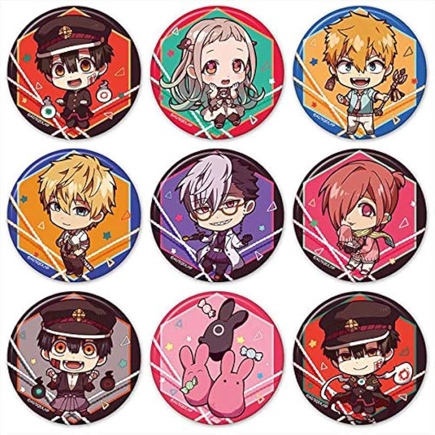 Amazon.co.jp: TVアニメ「地縛少年花子くん」 トレーディング缶バッジ