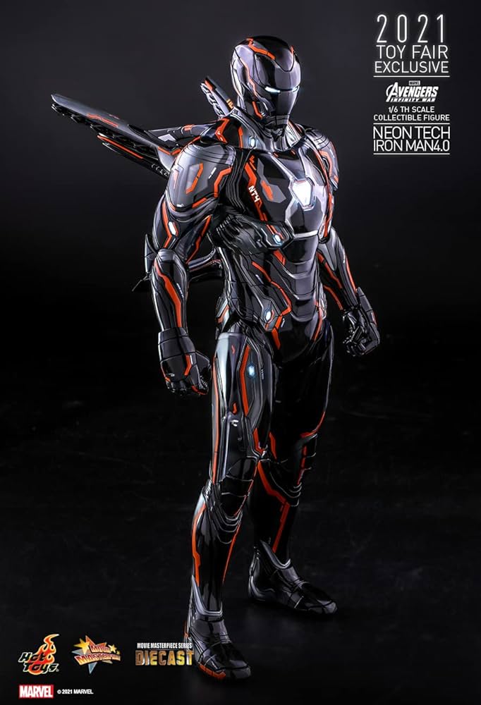 Amazon.co.jp: Hot Toys アイアンマン ネオンテック アベンジャーズ
