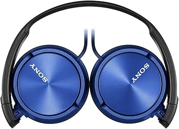 Amazon.com: Sony Dynamic Closed-Type Headphones MDR-ZX310-L Blue